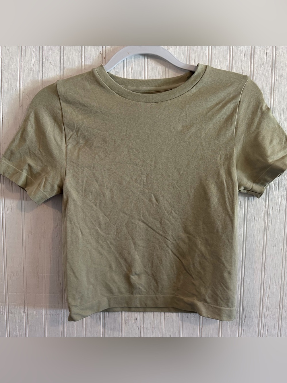 Target Short Sleeve Tee in Sage Green